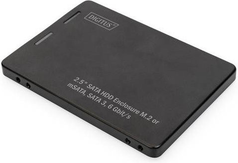 Digitus 2,5 Zoll SATA Festplatten-Einbaurahmen für SSDs in Schwarz - Bild 1