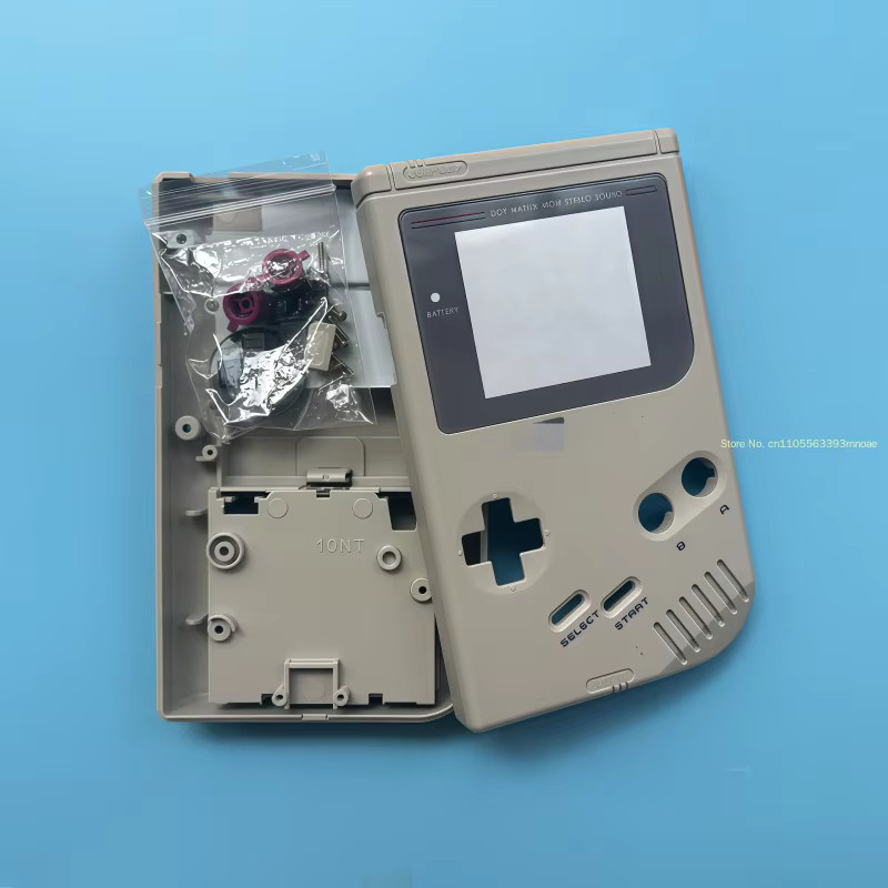Bandai GB Classic Gaming-Konsole Ersatzgehäuse mit Tasten in Multicolor Retro-Design - Bild 2