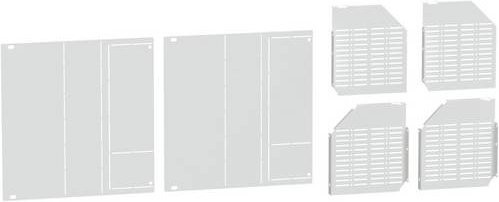 Schneider Electric PrismaSeT-P Abdeckung Verbindung ComPacT NS630b-1600 Festeinbau horizontal mit vertikaler Ausrichtung in Weiß und Grau - Bild 1