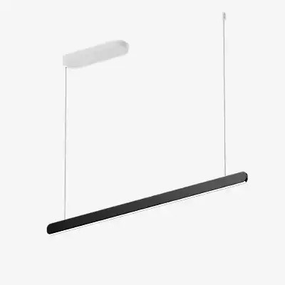 Occhio Mito Volo 100 Fix Up Table Pendelleuchte LED in Black Phantom und Weiß Matt mit x-tra warmem Licht (2.200-3.500 K) - Bild 1