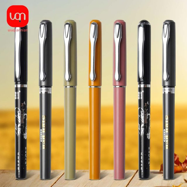 WQN Gelstifte Set mit schwarzer Tinte und 0,5 mm oder 0,7 mm Spitze für Schreib- und Bürobedarf - Bild 1