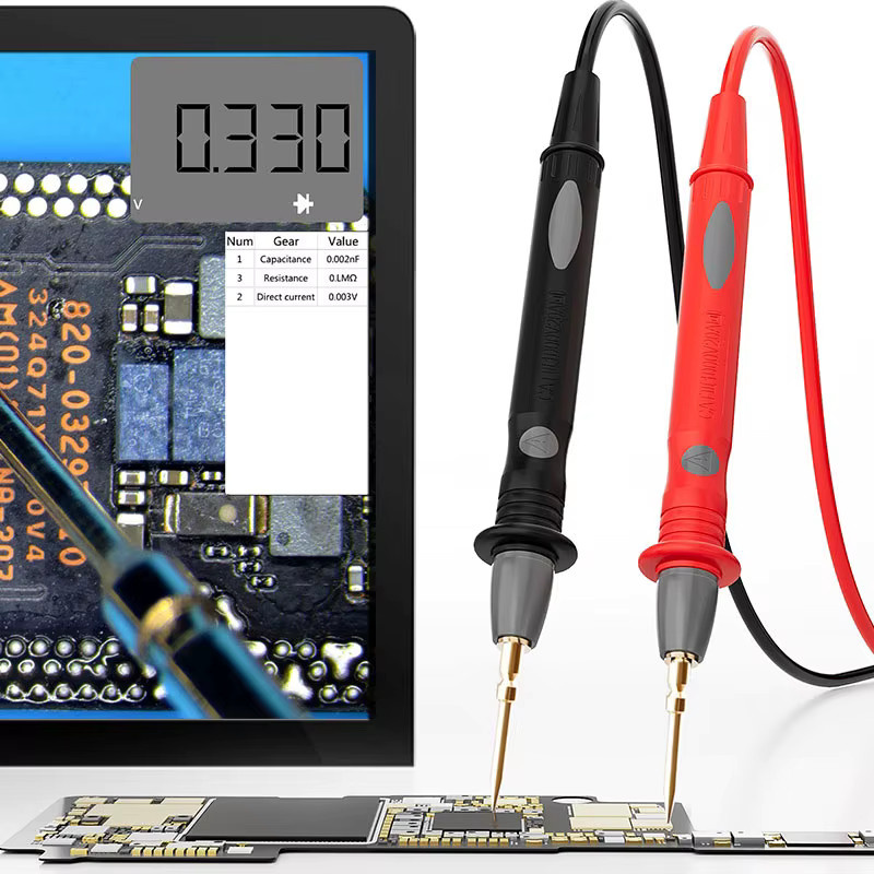 RELIFE MC2 Mikroskop-Multimeter-Kamera mit 4K HDMI-Ausgang und 1080P 60 FPS sowie HDMI und Typ-C Schnittstelle in Blau - Bild 4