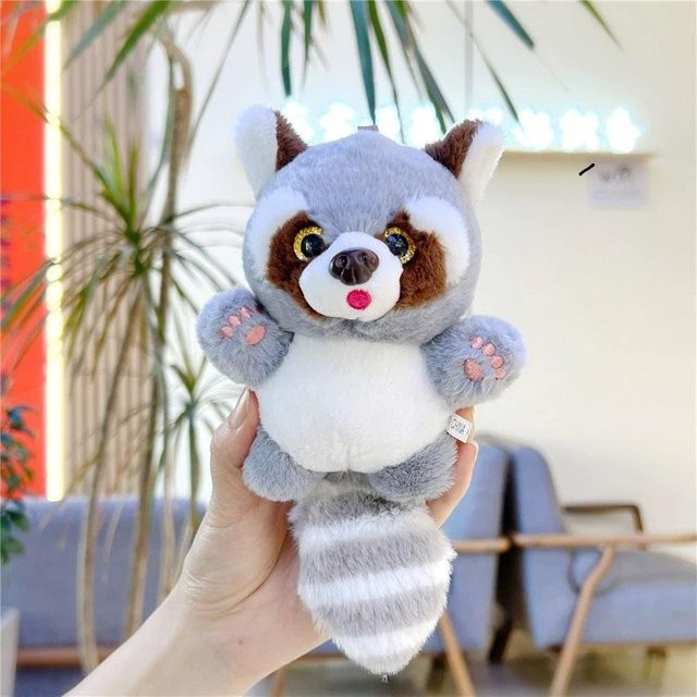 Roter Panda Plüschtier Anhänger, Waschbärpuppe, ab 3 Jahren - Bild 1