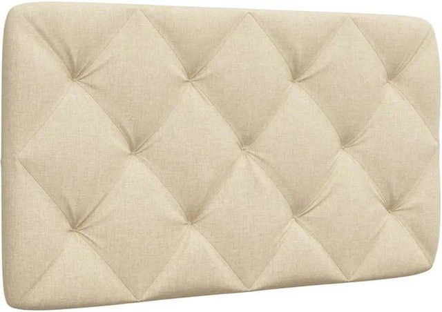 vidaXL Kopfteil-Kissen in Beige aus Polyester mit einer Breite von 90 cm - Bild 1