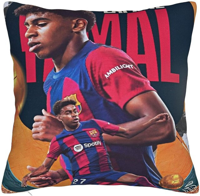 Dekorative Kissenhülle Lamine Yamal JMG Clothing Multicolor B/H: 30 x 50 cm - Bild 1