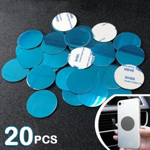 Metallplatten Aufkleber aus Eisen für magnetische Handyhalter und Autohalterungen - Bild 1