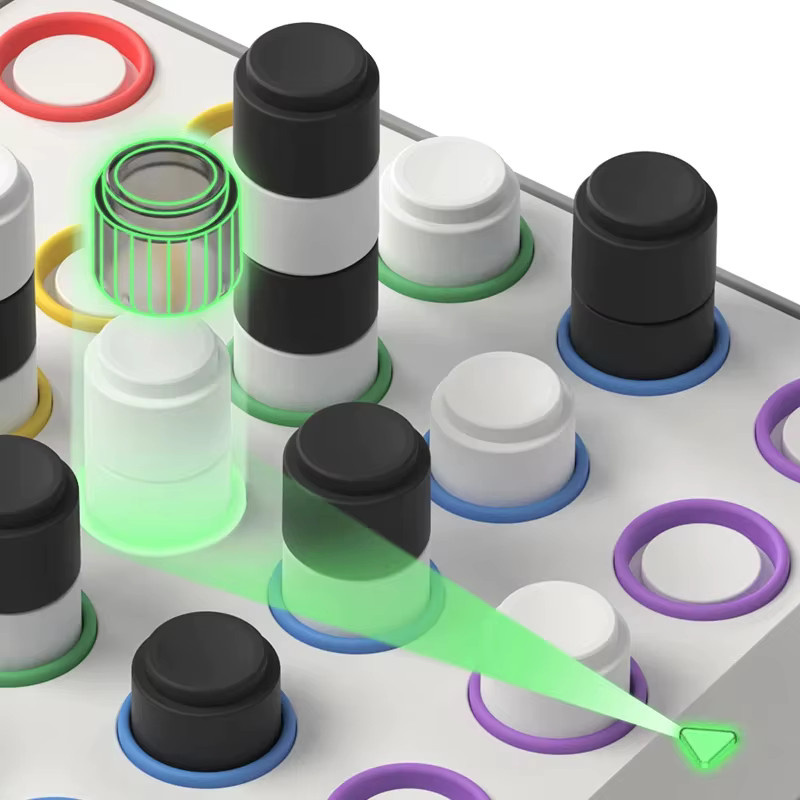 Giiker Smart Four Chess 3D Vier in einer Reihe Brettspiel, ab 6 Jahre - Bild 3