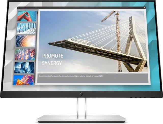 HP E24i G4 WUXGA Monitor 24 Zoll IPS Schwarz 1920 x 1200 Pixel - Bild 1