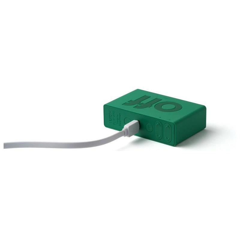 Lexon Flip Mini Digitaler Zweiseitiger Wecker Grün - Bild 2