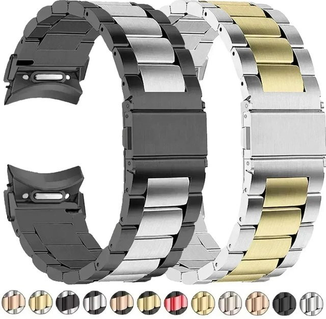 CHIICSMART Uhrenarmband Edelstahl, Silber, Unisex - Bild 1