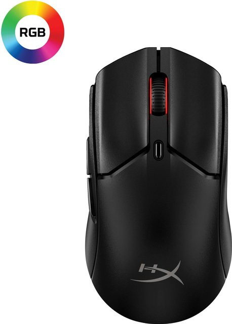 HyperX Pulsefire Haste 2 Mini Wireless-Gaming-Maus, Schwarz - Bild 1