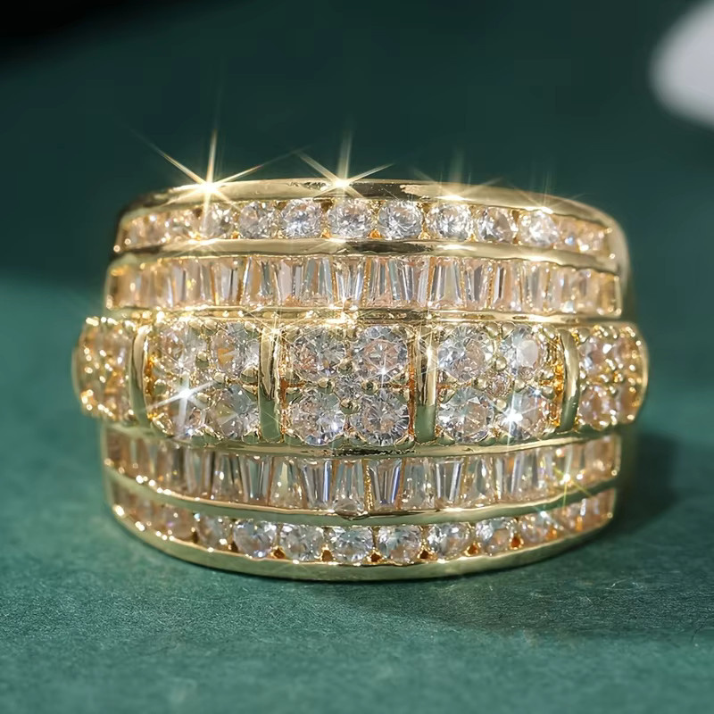 YoYo Ewigkeitsring, Zirkonia, Gold, Damen - Bild 2