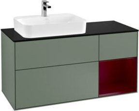 V&B Waschtischunterschrank Finion in Lackoptik, Breite: 120 cm, Tiefe: 50,1 cm, Höhe: 50,1 cm - Bild 1