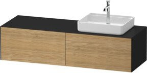 Duravit Waschtischunterschrank White Tulip in Weiß, Breite: 160 cm, Tiefe: 55 cm, Höhe: 40,8 cm - Bild 1