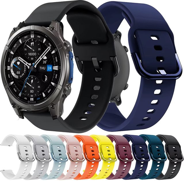 Zeblaze Uhrenarmband Silikon, 22 mm, Unisex - Bild 1