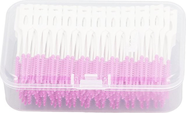 TOMTOP JMS Interdentalbürsten Einweg, Weich, Silikon, 200 Stück, Unisex - Bild 1