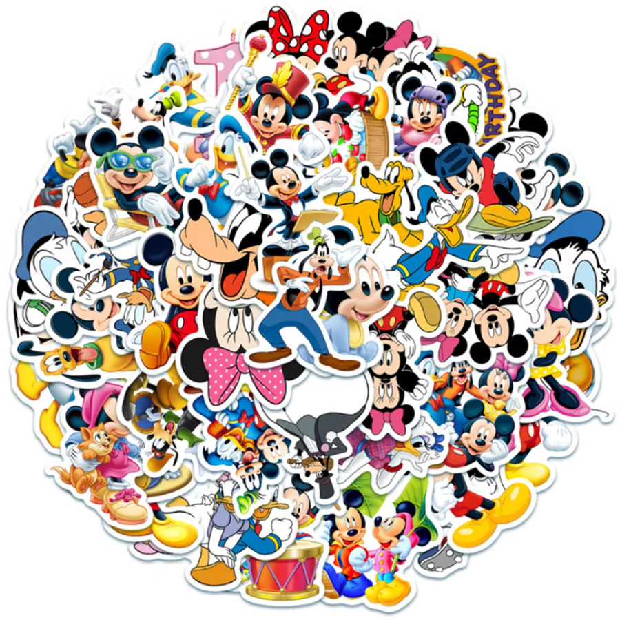 Disney Mickey Mouse Aufkleber, Bunt / Mehrfarbig - Bild 2