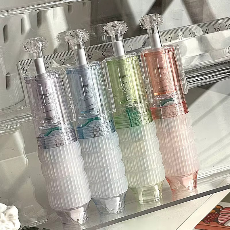 Doppelseitiges Klebeband in Transparent und Grün mit Punktbleistift für Bastelarbeiten und Scrapbooking - Bild 2