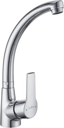 WELLWATER Küchenarmatur Portici in Chrom und Silber - Bild 1