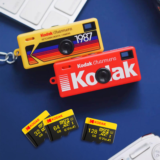 Kodak MicroSD Speicherkarte für Charmera Kamera Hochgeschwindigkeits TF-Speicherkarte 128 GB - Bild 1