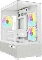 Sharkoon MK7 ARGB Tower-Gehäuse in Weiß mit USB-C und Micro-ATX Unterstützung - Bild 1