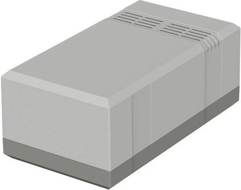Bopla ELEGANT EG 1560L Elektronikgehäuse aus Polystyrol in Lichtgrau (RAL 7035) - Bild 1
