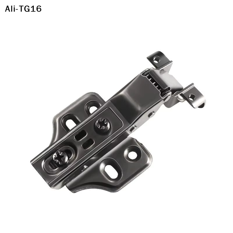 JETTING Glastürscharnier aus Aluminium in Chrom für Möbel wie Schränke und Regale - Bild 4