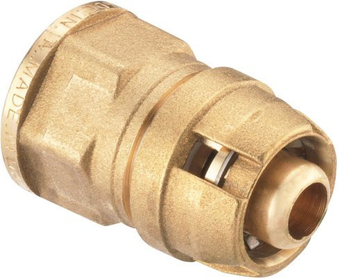 Cornat Kupplung aus Messing in Goldfarben mit 1/2 Zoll - Bild 1