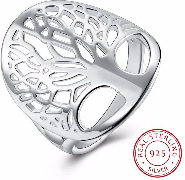 Lekani Lebensbaum Ring, 925 Silber, Damen - Bild 1