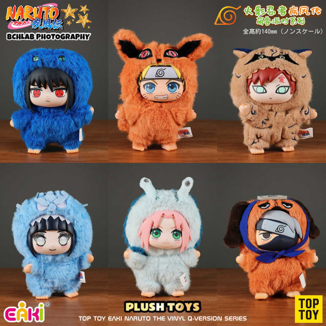 TOP TOY Naruto Sasuke, Plüsch Blind Box Figur Anhänger, Einzelfigur - Bild 1