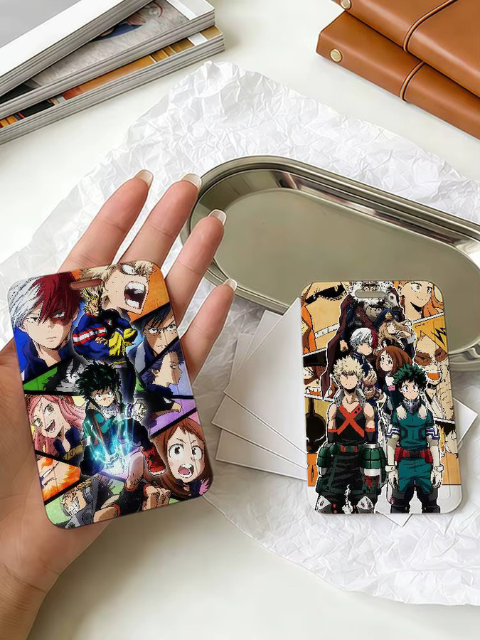 Anime My Hero Academia Ausweishalter und Kartenetui mit Klarsichtfenster in Multicolour und Transparent - Bild 6