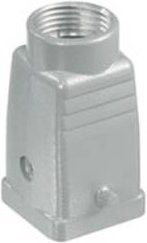 Weidmüller Steckergehäuse HDC 04A TOLU 1M16G in Silber aus Edelstahl - Bild 1