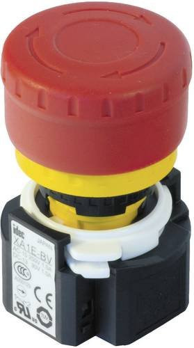 Idec XA1E-BV302R Not-Aus-Schalter selbstüberwacht, Rot, 250 V/AC, 3A, 2 Öffner - Bild 1