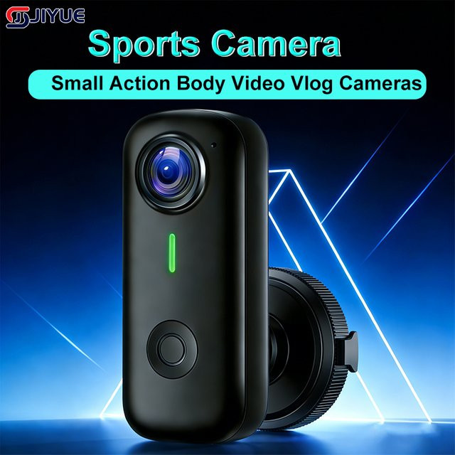 DIXSG Magnetische Action Kamera mit 1080P Auflösung und Wi-Fi für Sport, Motorrad und Vlog-Aufnahmen - Bild 1