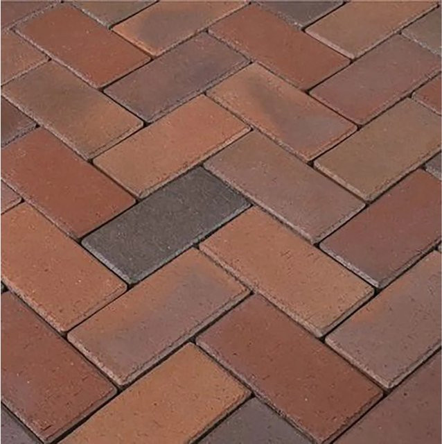 Eurostone Pflasterklinker Müritz Bunt für Terrasse und Garten, B/H/T: 10 x 20 x 5,2 cm - Bild 1