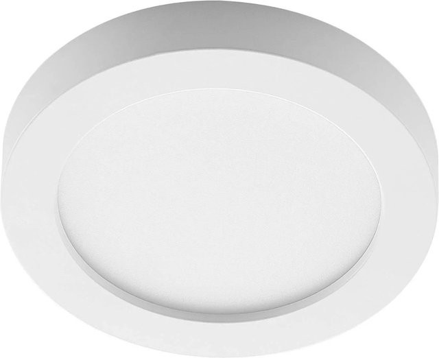 PRIOS LED Deckenleuchte Edwina 9917038 Modern, 1-flammige Badezimmerleuchte aus Aluminium in Weiß, IP44 - Bild 1