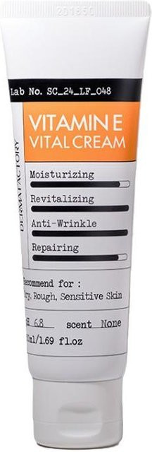 DERMA FACTORY Vitamin E Vitalcreme, 50 ml, Körperpflege - Bild 1