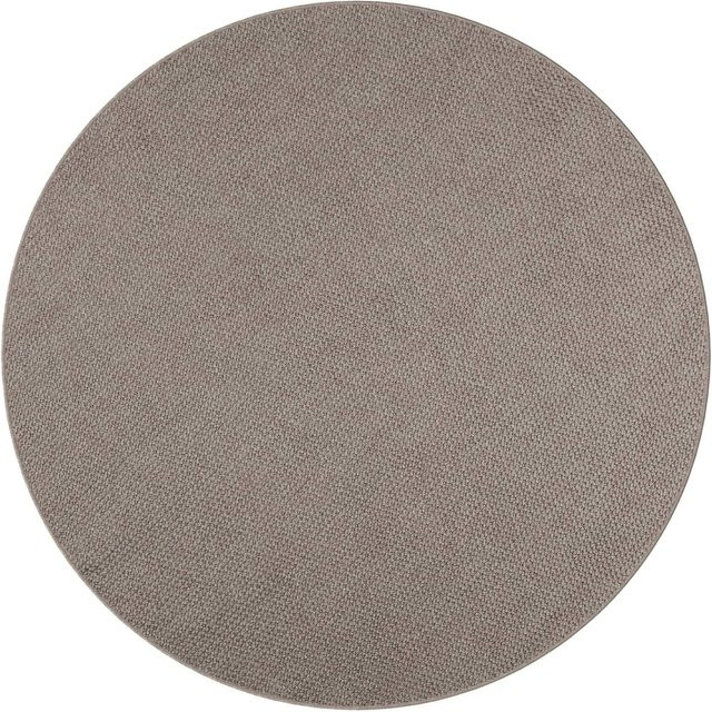 Runder Bereichsteppich vidaXL LUGO in Taupe aus Polyester, Durchmesser: 200 cm - Bild 1