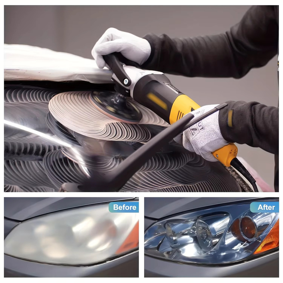 VIBRATITE Schleifscheiben mit Klettverschluss 5 Zoll, 20 Stück, Siliziumkarbid, Körnung 60–2000, runde Schleifpapier-Sets für Polierarbeiten - Bild 4
