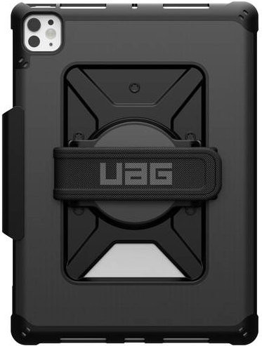 Urban Armor Gear Metropolis Handstrap Tablet-Cover für Apple iPad Pro 11 Zoll M4 2024 in Schwarz - Bild 1