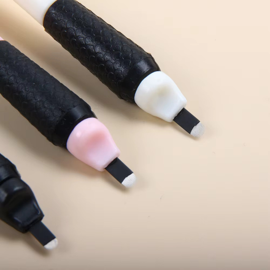 cjmio Microblading-Stifte, 10 Stück, schwarz, Unisex - Bild 2