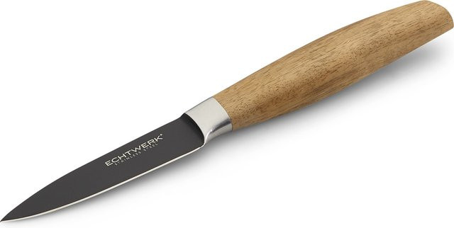 ECHTWERK Küchenmesser Classic Black Edition Schälmesser aus Edelstahl in Schwarz - Bild 2