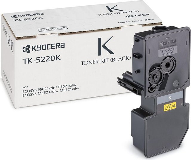 Kyocera Original Toner TK-5220K Schwarz für ECOSYS M5521cdn, M5521cdw, P5021cdn, P5021cdw - Bild 2