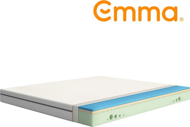 Emma One Matratze Medium mit Airgocell Schaum und viskoelastischem Schaum, B/T: 180 x 200 cm - Bild 1