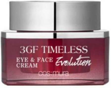 COSMURA 3GF Timeless Evolution Augen- & Gesichtscreme, 50 ml, Hyaluronsäure, Niacinamid, Peptide - Bild 1