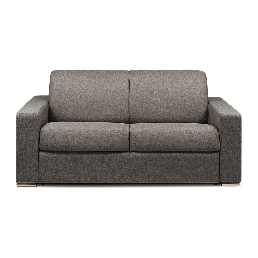 Vente-unique Schlafsofa Calito in Anthrazitgrau, modernes Polstersofa für das Wohnzimmer, Breite: 194 cm - Bild 2