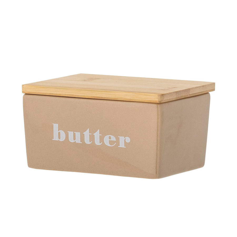 Bloomingville Butterdose aus Keramik in Braun Hanyu - Bild 1