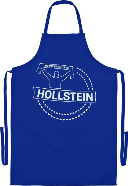 Grillschürze Holstein Meine Fankurve von multifanshop in Weiß für Herren - Bild 1