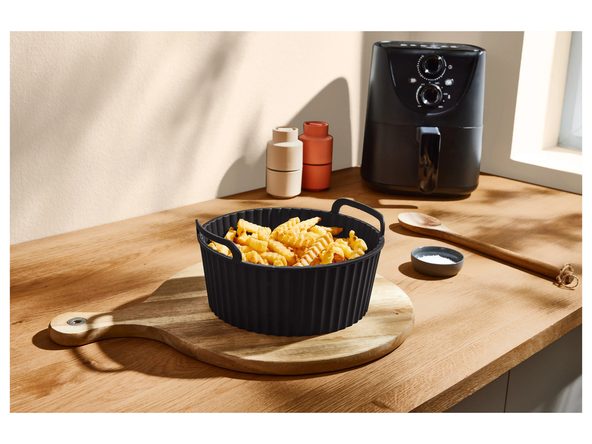 SILVERCREST Silikonform für Heißluftfritteusen zur Zubereitung von Pommes - Bild 3