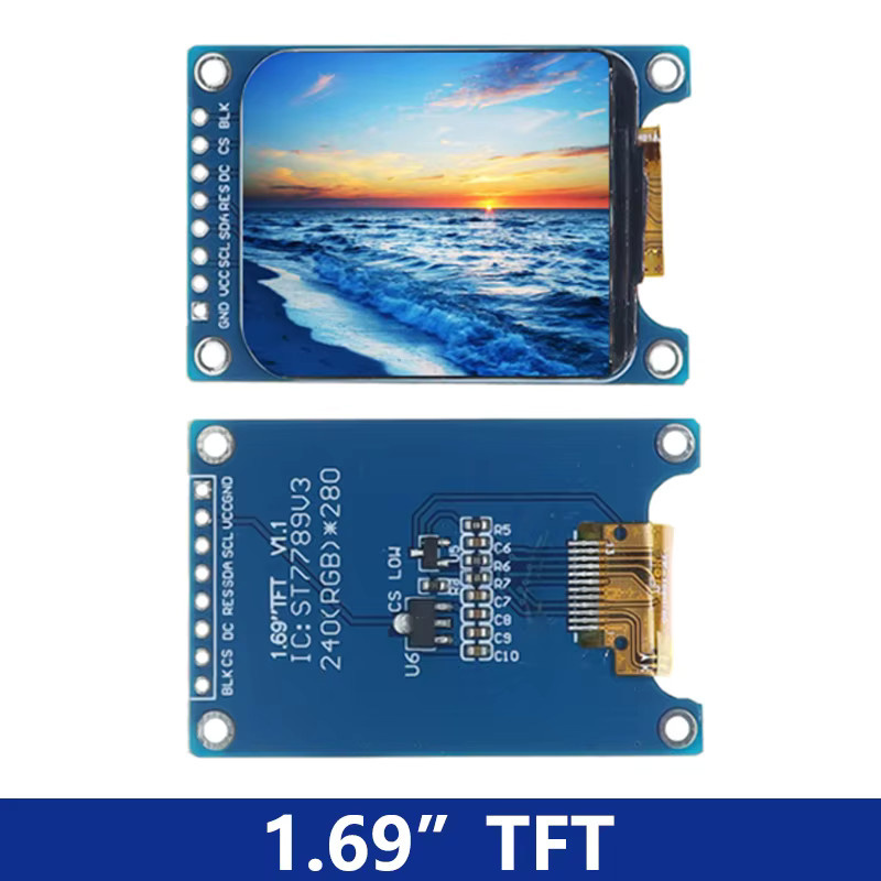 AITEXM ROBOT 1,69 Zoll Farb-TFT-Anzeigemodul mit HD IPS LCD LED-Bildschirm und SPI-Schnittstelle (240 x 280 Pixel) - Bild 2